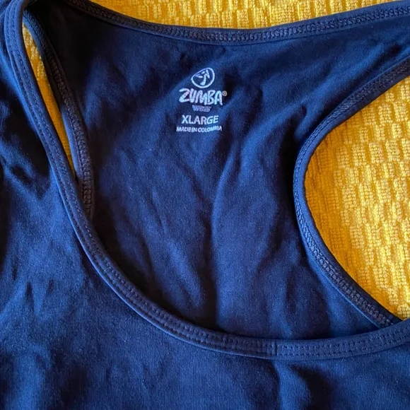 Zumba Racer back Tank Top - Picture 3 of 5